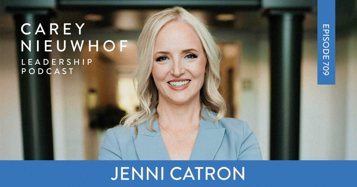 Episode 709: Jenni Catron on How to Tell Whether Your Culture is Healthy, The Power of Culture in Getting Next Generation Talent, and How to Discover Your Blind Spots as a Leader