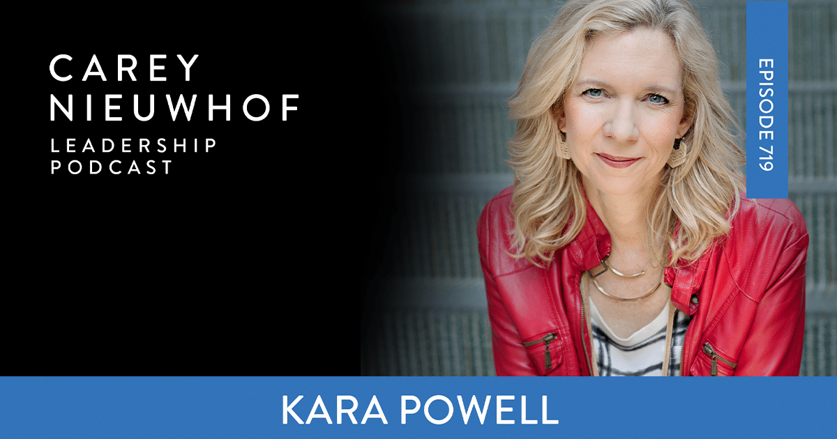Episode 719: Why Teens Don’t Trust the Church: Kara Powell on Why Young Women are Dropping Out of Church and The Keys to Reaching The Next Generation